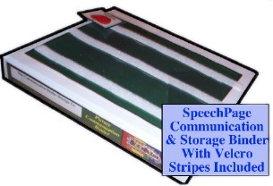 SpeechPage Communication Storage Binder PLUS 5A